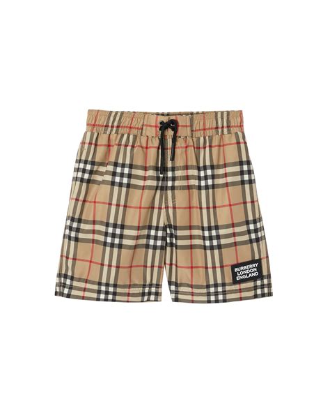 toddler burberry swim trunks|Burberry swim shorts baby boy.